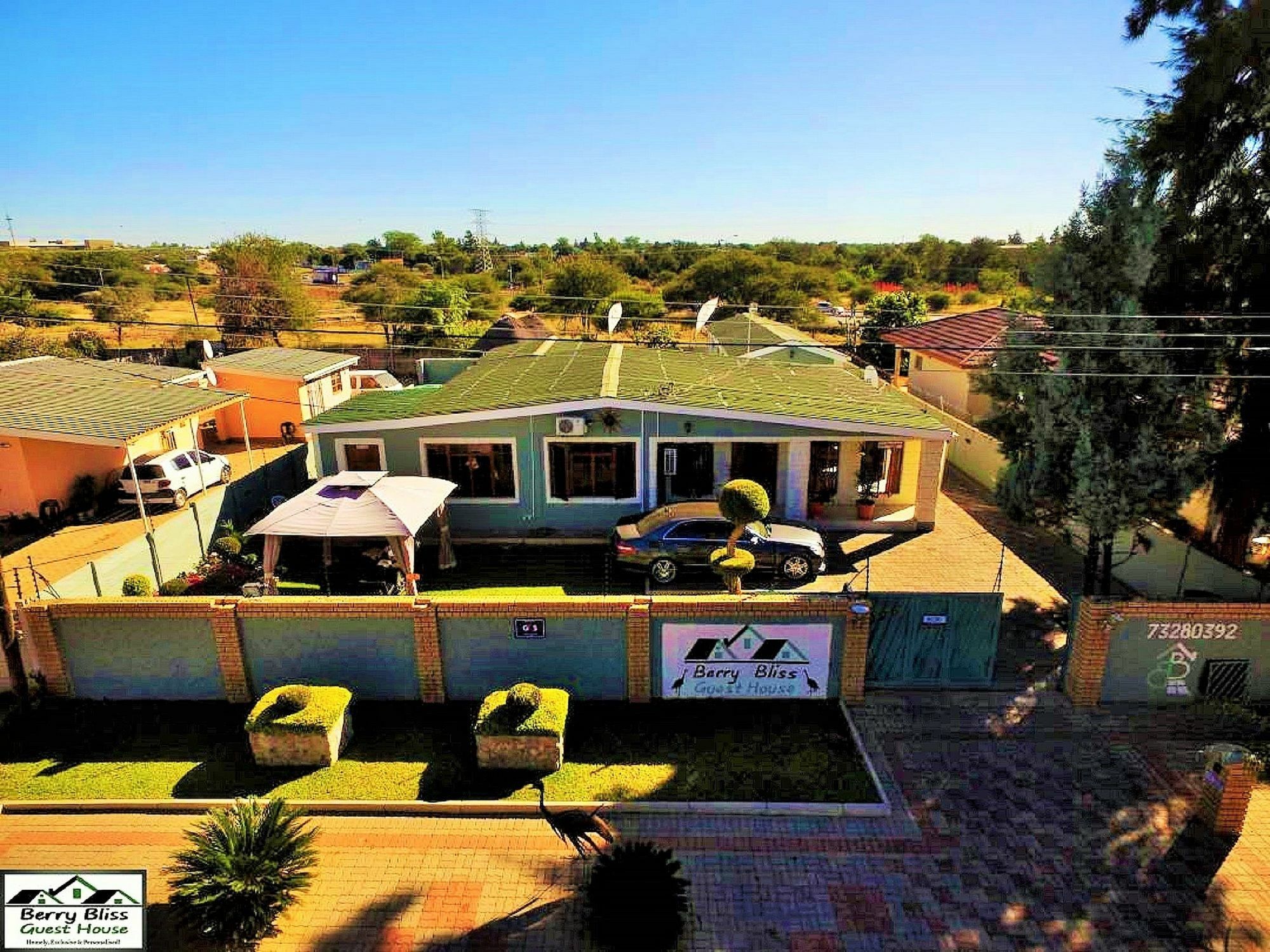 Berry Bliss Guest House Gaborone Dış mekan fotoğraf